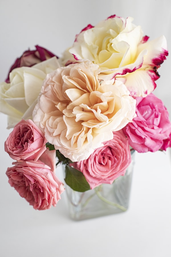 Korean style bouquet with paper wrapping