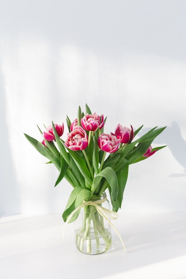 Regular bouquet arrangement